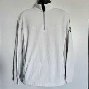 Nike Golf 1/2 Zip Cover-Up Men’s Size Medium Therma Fit Tour Performance White
